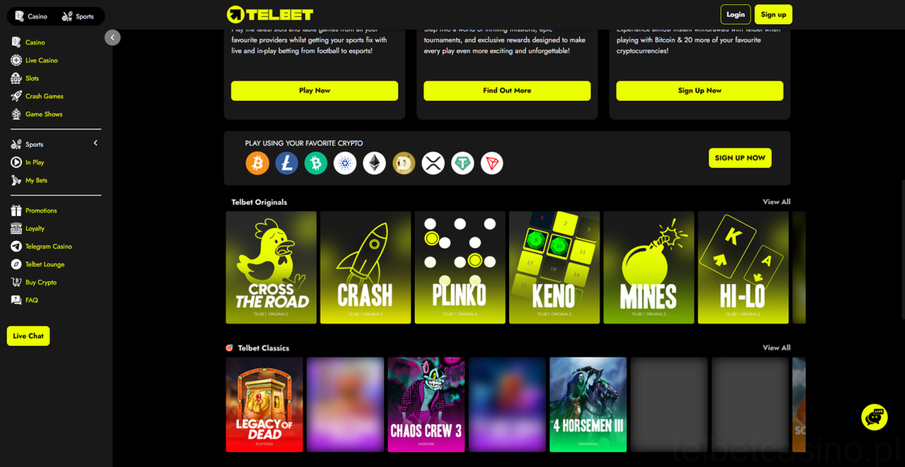 Telbet Casino Casino